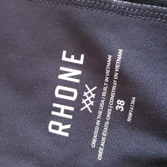 Rhone Commuter Pant Classic Straight leg with revolutionary stretch Size 38 Blac - Picture 9 of 13